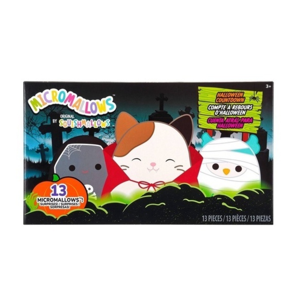 NIB. SQUISHMALLOWS Halloween Micromallows Halloween Countdown
